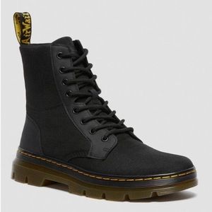 Dr. Martens Combs Combat Poly-Lace Bouncing Soles Unisex Utility Boots